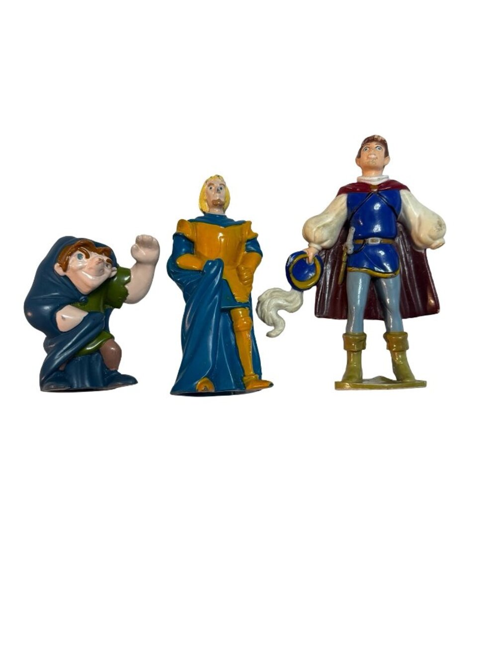 Vintage Disney Hunchback of Notre Dame PVC Figures Lot Clopin Frollo Phoebus